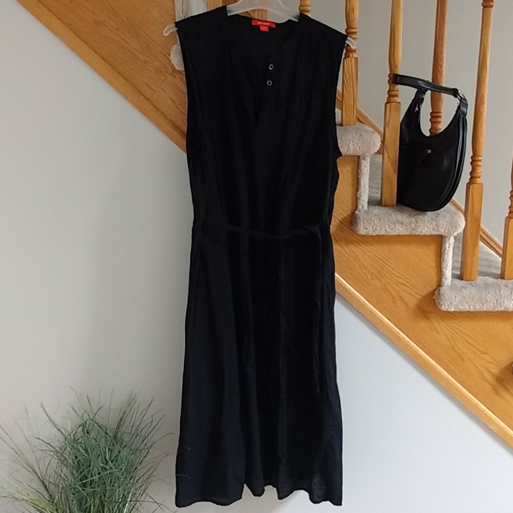 Joe Fresh sleeveless long cotton shift